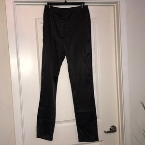 2 piece silk pants and crop top. Runs small.